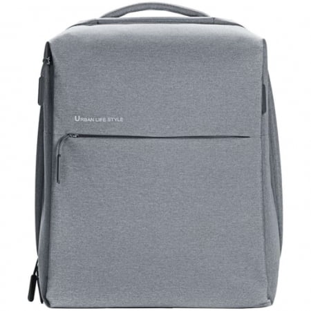 Рюкзак для ноутбука Mi City Backpack, светло-серый купить с нанесением логотипа оптом на заказ в интернет-магазине Санкт-Петербург