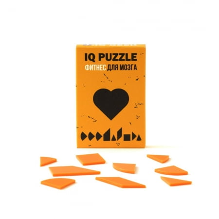 Головоломка IQ Puzzle, сердце купить с нанесением логотипа оптом на заказ в интернет-магазине Санкт-Петербург