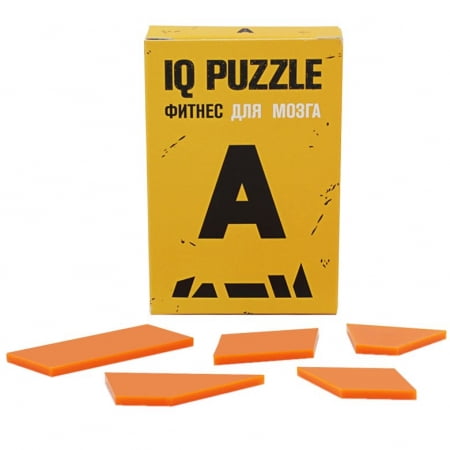 Головоломка IQ Puzzle Letter А купить с нанесением логотипа оптом на заказ в интернет-магазине Санкт-Петербург
