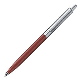 Ручка шариковая Senator Point Metal, красная купить с нанесением логотипа оптом на заказ в интернет-магазине Санкт-Петербург