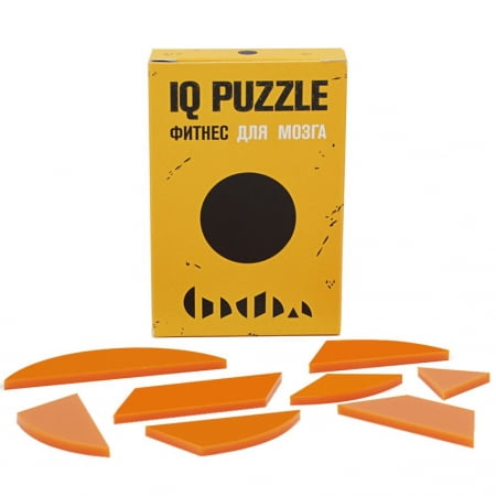 Головоломка IQ Puzzle Figures, круг купить с нанесением логотипа оптом на заказ в интернет-магазине Санкт-Петербург