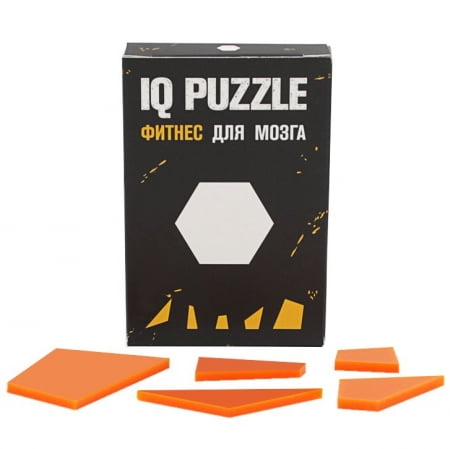 Головоломка IQ Puzzle Figures, шестиугольник купить с нанесением логотипа оптом на заказ в интернет-магазине Санкт-Петербург