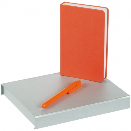 Набор Bright Idea, оранжевый купить с нанесением логотипа оптом на заказ в интернет-магазине Санкт-Петербург