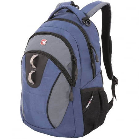 Рюкзак Swissgear Air Flow 13'', синий с серым купить с нанесением логотипа оптом на заказ в интернет-магазине Санкт-Петербург