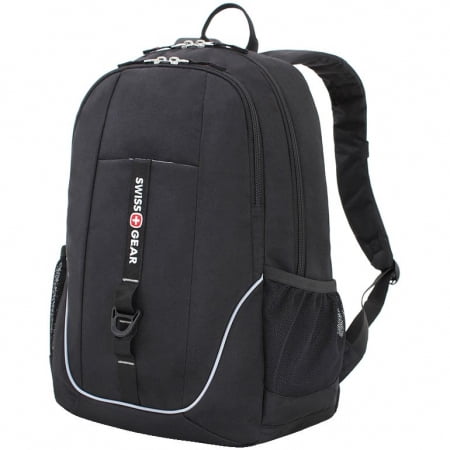 Рюкзак Swissgear Reflect, черный купить с нанесением логотипа оптом на заказ в интернет-магазине Санкт-Петербург