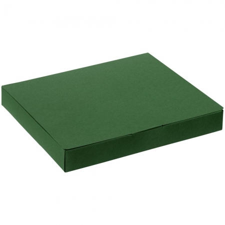 Коробка самосборная Flacky, зеленая купить с нанесением логотипа оптом на заказ в интернет-магазине Санкт-Петербург