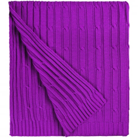 Плед Remit, фиолетовый купить с нанесением логотипа оптом на заказ в интернет-магазине Санкт-Петербург