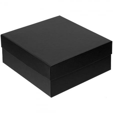 Коробка Emmet, большая, черная купить с нанесением логотипа оптом на заказ в интернет-магазине Санкт-Петербург