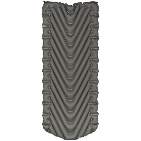 Надувной коврик Static V Luxe, серый купить с нанесением логотипа оптом на заказ в интернет-магазине Санкт-Петербург