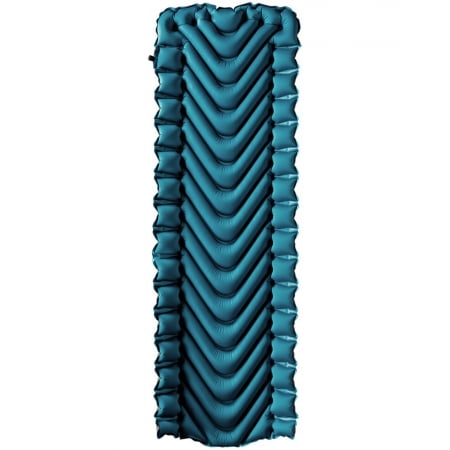 Надувной коврик Armored V, серо-голубой купить с нанесением логотипа оптом на заказ в интернет-магазине Санкт-Петербург