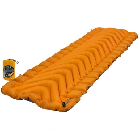 Надувной коврик Insulated Static V Lite, оранжевый купить с нанесением логотипа оптом на заказ в интернет-магазине Санкт-Петербург