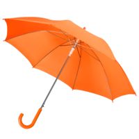 Зонт-трость Promo, оранжевый купить с нанесением логотипа оптом на заказ в интернет-магазине Санкт-Петербург