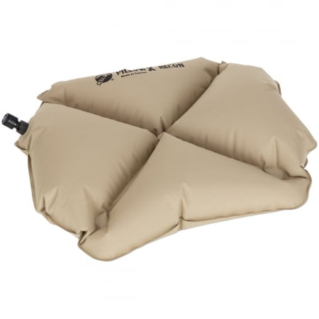 Надувная подушка Pillow X Recon, песочная купить с нанесением логотипа оптом на заказ в интернет-магазине Санкт-Петербург