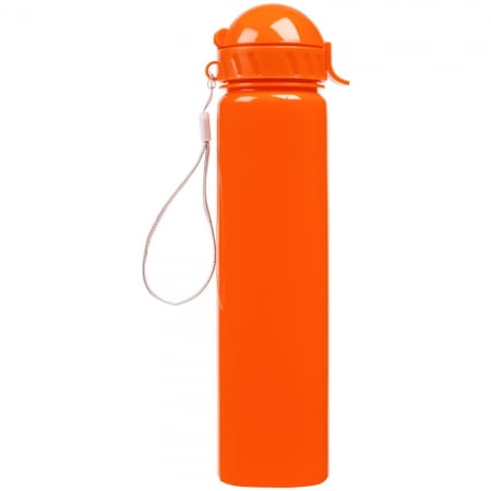 Бутылка для воды Barley, оранжевая купить с нанесением логотипа оптом на заказ в интернет-магазине Санкт-Петербург