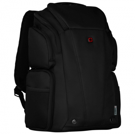 Рюкзак для ноутбука BC Class, черный купить с нанесением логотипа оптом на заказ в интернет-магазине Санкт-Петербург