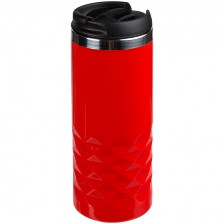 Термостакан Prism, красный купить с нанесением логотипа оптом на заказ в интернет-магазине Санкт-Петербург