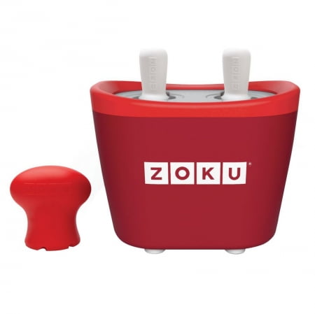 Набор для приготовления мороженого Duo Quick Pop Maker, красный купить с нанесением логотипа оптом на заказ в интернет-магазине Санкт-Петербург