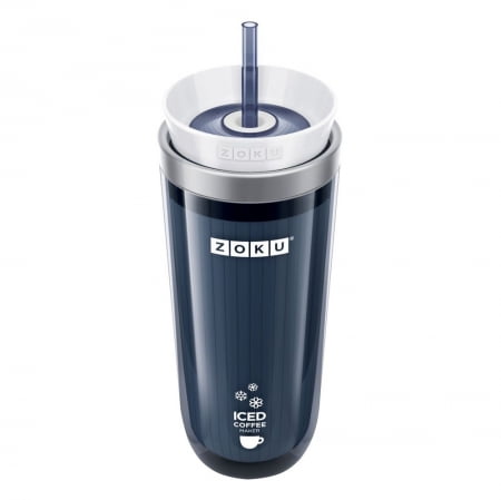 Стакан для охлаждения напитков Iced Coffee Maker, серый купить с нанесением логотипа оптом на заказ в интернет-магазине Санкт-Петербург