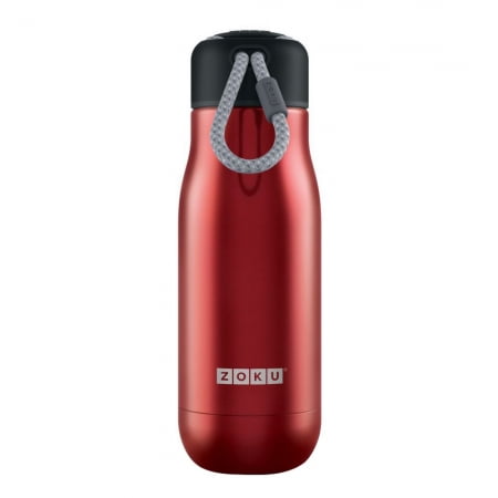 Термос Zoku 350, красный купить с нанесением логотипа оптом на заказ в интернет-магазине Санкт-Петербург