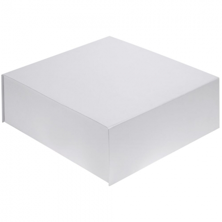 Коробка Quadra, белая купить с нанесением логотипа оптом на заказ в интернет-магазине Санкт-Петербург