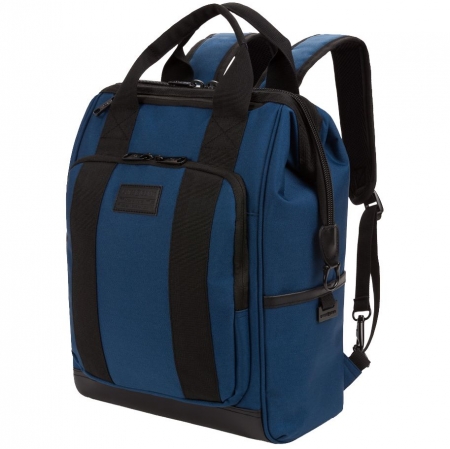 Рюкзак Swissgear Doctor Bag, синий купить с нанесением логотипа оптом на заказ в интернет-магазине Санкт-Петербург