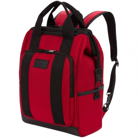 Рюкзак Swissgear Doctor Bag, красный купить с нанесением логотипа оптом на заказ в интернет-магазине Санкт-Петербург