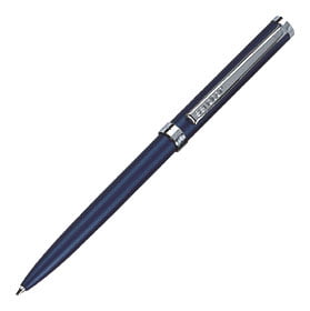 Ручка шариковая Senator Delgado, синяя купить с нанесением логотипа оптом на заказ в интернет-магазине Санкт-Петербург