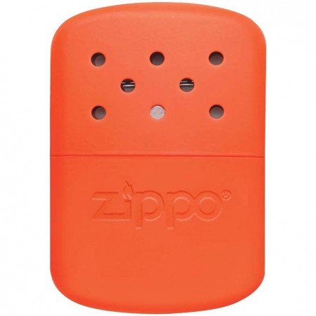 Каталитическая грелка для рук Zippo, оранжевая купить с нанесением логотипа оптом на заказ в интернет-магазине Санкт-Петербург