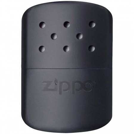 Каталитическая грелка для рук Zippo, черная купить с нанесением логотипа оптом на заказ в интернет-магазине Санкт-Петербург