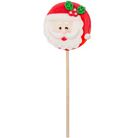 Леденец на палочке «Magic Stick. Дед Мороз» купить с нанесением логотипа оптом на заказ в интернет-магазине Санкт-Петербург