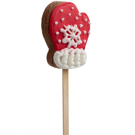 Печенье Sweetish Mini, в форме варежки купить с нанесением логотипа оптом на заказ в интернет-магазине Санкт-Петербург