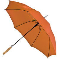 Зонт-трость Lido, оранжевый купить с нанесением логотипа оптом на заказ в интернет-магазине Санкт-Петербург
