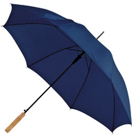 Зонт-трость Lido, темно-синий купить с нанесением логотипа оптом на заказ в интернет-магазине Санкт-Петербург