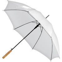 Зонт-трость Lido, белый купить с нанесением логотипа оптом на заказ в интернет-магазине Санкт-Петербург