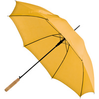 Зонт-трость Lido, желтый купить с нанесением логотипа оптом на заказ в интернет-магазине Санкт-Петербург