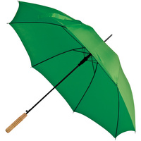 Зонт-трость Lido, зеленый купить с нанесением логотипа оптом на заказ в интернет-магазине Санкт-Петербург