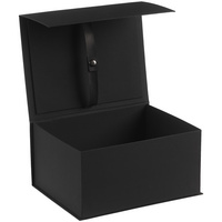 Коробка Belty, черная купить с нанесением логотипа оптом на заказ в интернет-магазине Санкт-Петербург