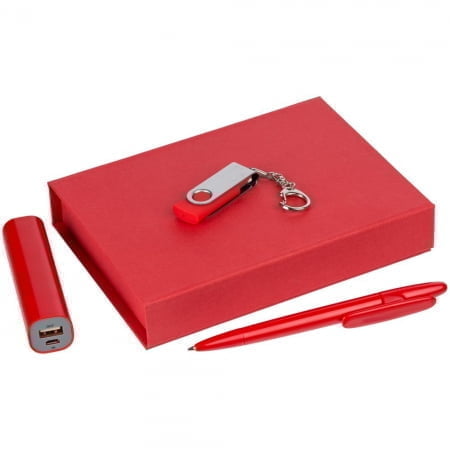 Набор First Kit, красный купить с нанесением логотипа оптом на заказ в интернет-магазине Санкт-Петербург