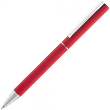 Ручка шариковая Blade Soft Touch, красная купить с нанесением логотипа оптом на заказ в интернет-магазине Санкт-Петербург