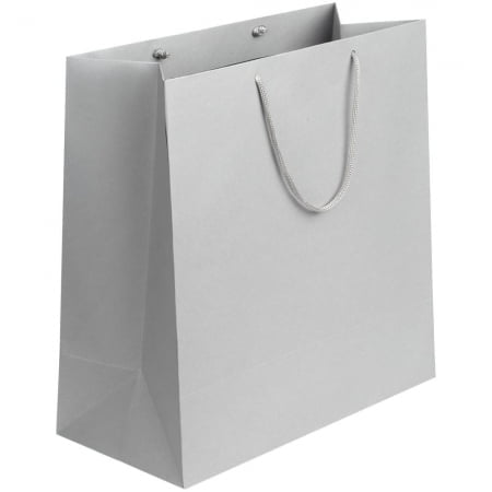 Пакет Porta, большой, серый купить с нанесением логотипа оптом на заказ в интернет-магазине Санкт-Петербург