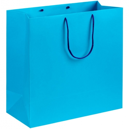 Пакет Porta, большой, голубой купить с нанесением логотипа оптом на заказ в интернет-магазине Санкт-Петербург