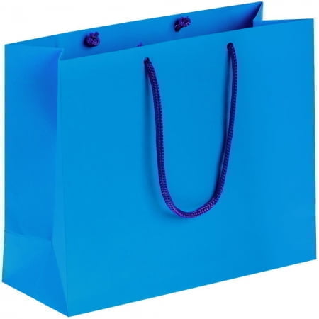 Пакет Porta, малый, голубой купить с нанесением логотипа оптом на заказ в интернет-магазине Санкт-Петербург