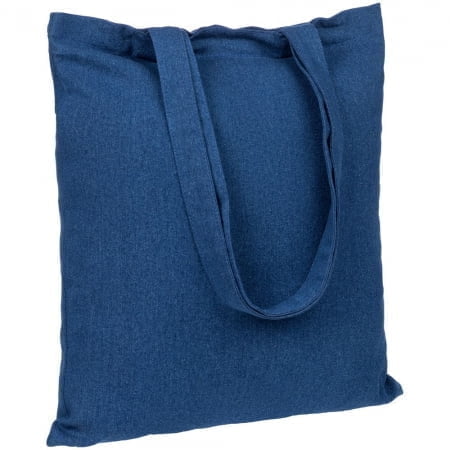 Сумка для покупок Countryside Jeans, синяя купить с нанесением логотипа оптом на заказ в интернет-магазине Санкт-Петербург