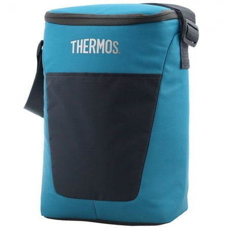 Термосумка Thermos Classic 12 Can Cooler, бирюзовая купить с нанесением логотипа оптом на заказ в интернет-магазине Санкт-Петербург