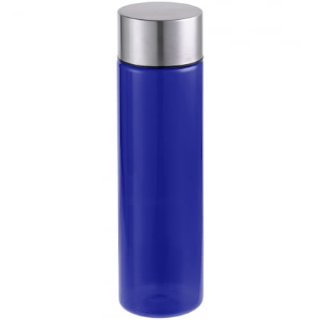 Бутылка для воды Misty, синяя купить с нанесением логотипа оптом на заказ в интернет-магазине Санкт-Петербург
