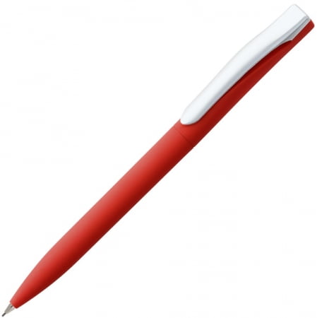Карандаш механический Pin Soft Touch, красный купить с нанесением логотипа оптом на заказ в интернет-магазине Санкт-Петербург