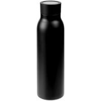 Умная термобутылка tellBottle ver. 3, черная купить с нанесением логотипа оптом на заказ в интернет-магазине Санкт-Петербург