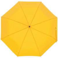Зонт складной Show Up со светоотражающим куполом, желтый купить с нанесением логотипа оптом на заказ в интернет-магазине Санкт-Петербург