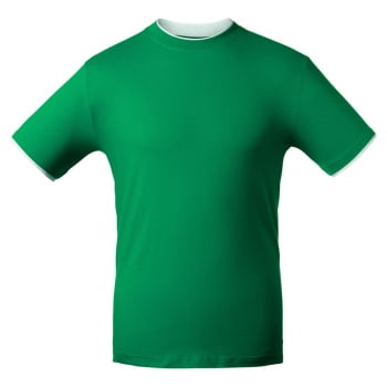 Футболка T-bolka Accent, зеленая купить с нанесением логотипа оптом на заказ в интернет-магазине Санкт-Петербург