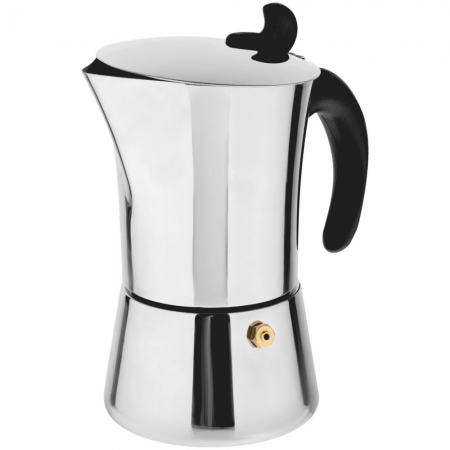 Гейзерная кофеварка Verona купить с нанесением логотипа оптом на заказ в интернет-магазине Санкт-Петербург
